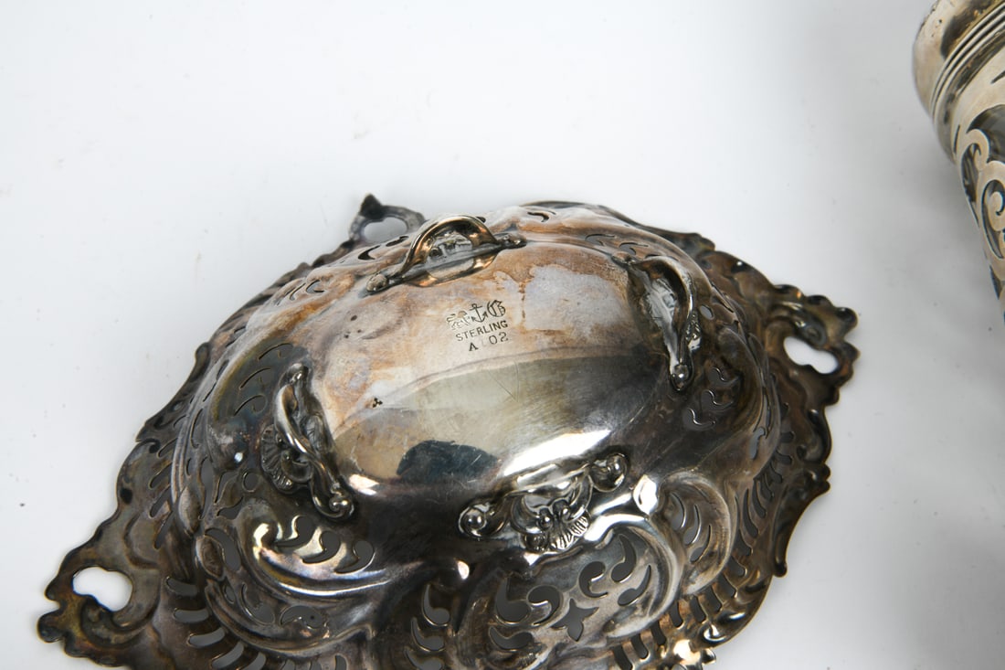 STERLING SILVER GROUPING - 20