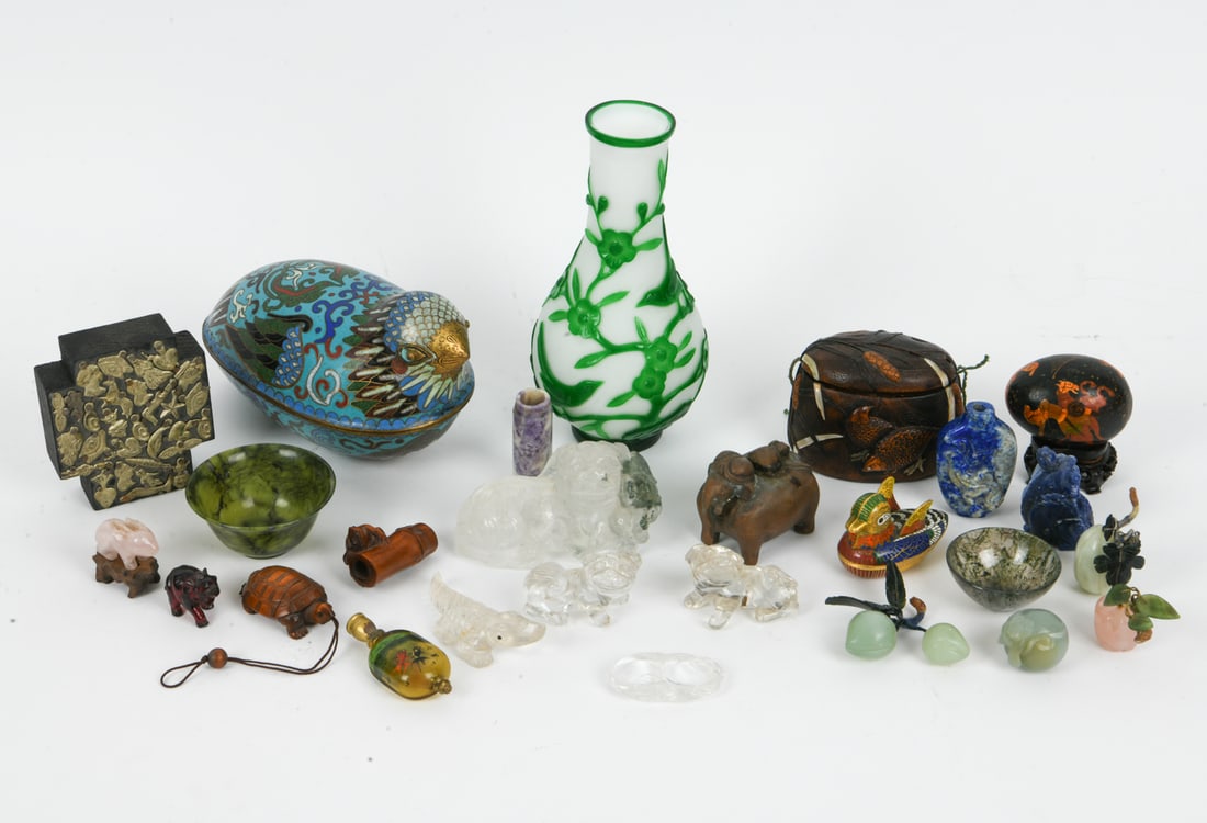 CHINESE DECORATIVE GROUPING - 2