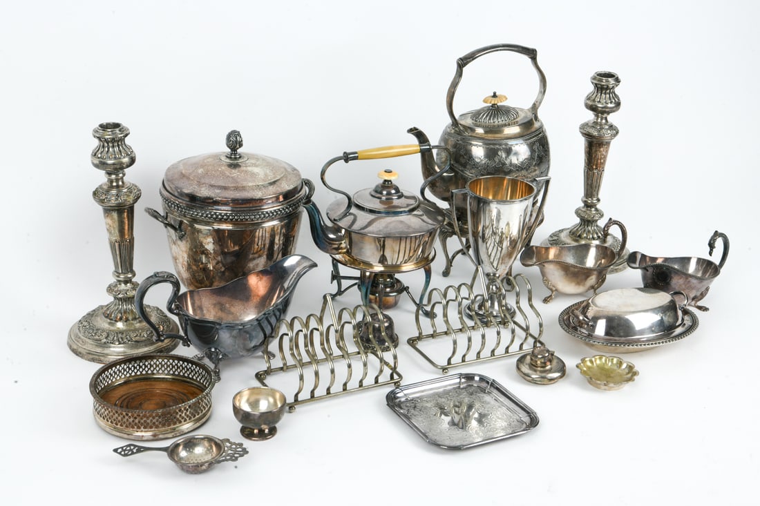 SILVERPLATE GROUPING - 10