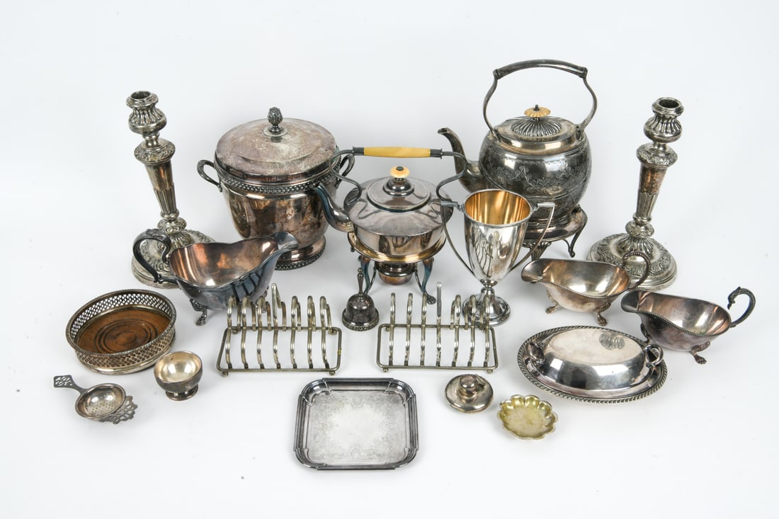 SILVERPLATE GROUPING - 9