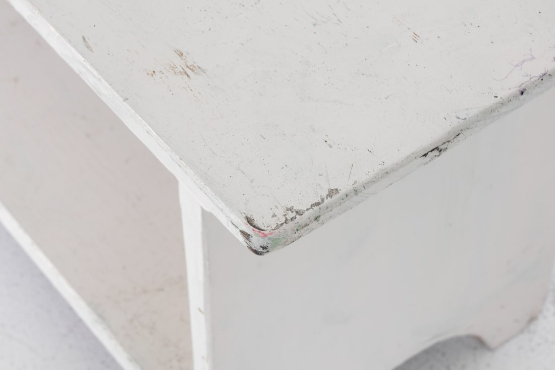 VINTAGE PAINTED BENCH - 10