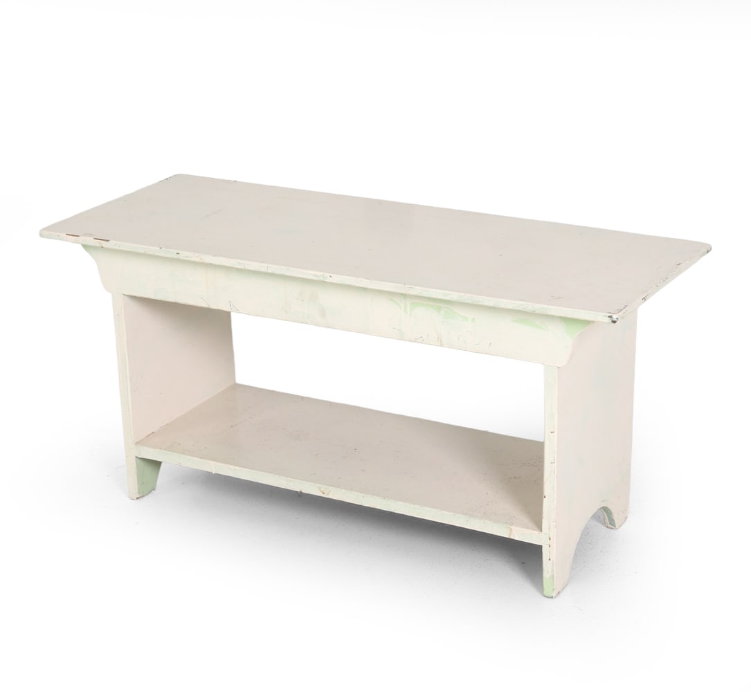 VINTAGE PAINTED BENCH (1 of 13)