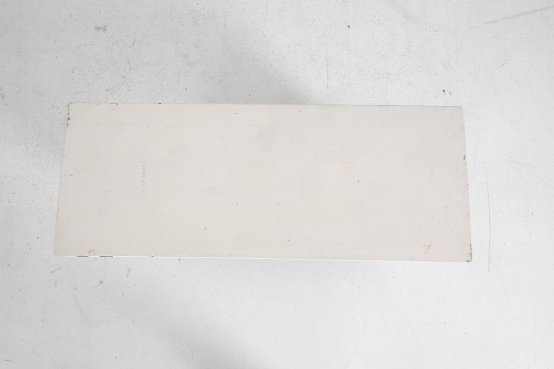 VINTAGE PAINTED BENCH - 6