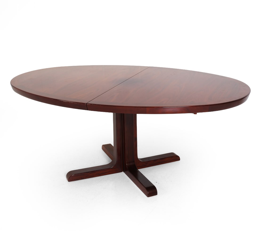 SCANDINAVIAN ROSEWOOD DINING TABLE C. 1960S (1 of 17)