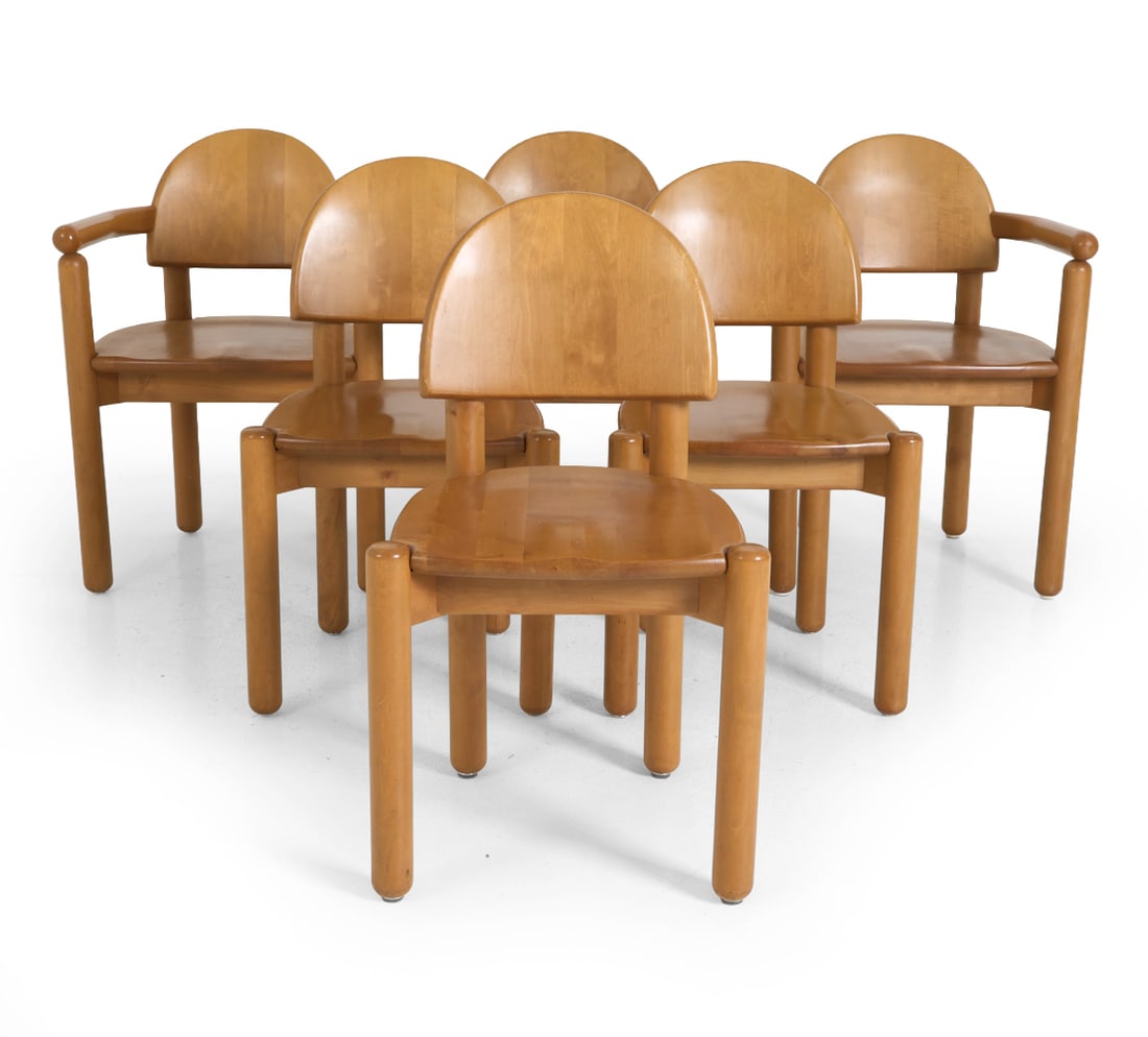 6 ATTR. RAINER DAUMILLER DANISH PINE DINING CHAIRS (1 of 11)