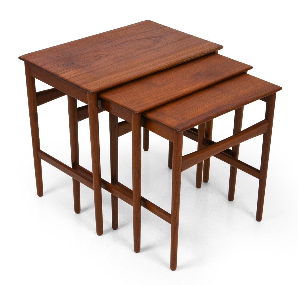 HANS WEGNER FOR ANDREAS TUCK TEAK NESTING TABLES (1 of 16)