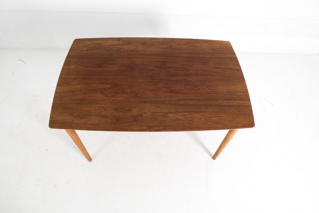 DANISH TEAK EXTENDING DINING TABLE C. 1960S - 14