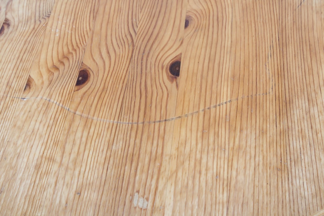 DAUMILLER STYLE DANISH PINE SIDE TABLE C. 1970S - 13