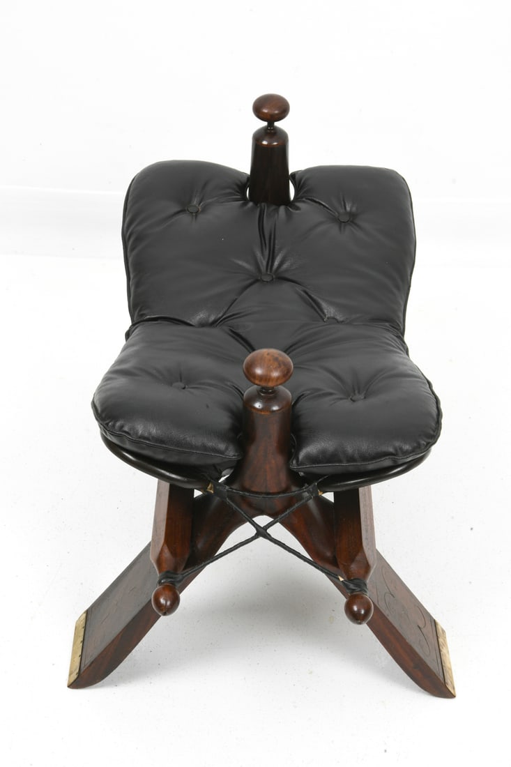 MIDDLE EASTERN CAMEL SADDLE FOOTSTOOL - 13
