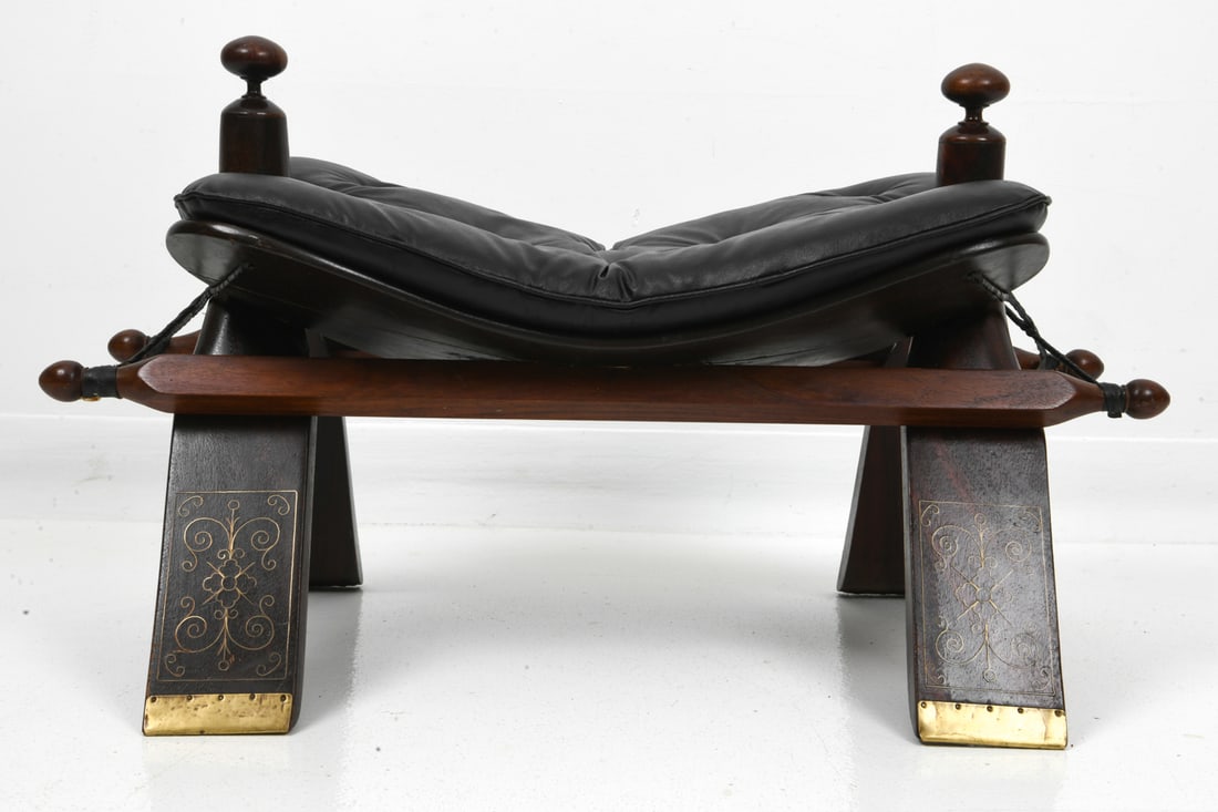 MIDDLE EASTERN CAMEL SADDLE FOOTSTOOL - 7