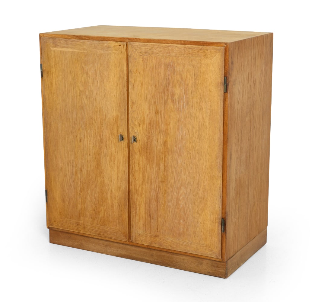 STYLE OF BORGE MOGENSEN DANISH OAK CABINET 1960S (1 of 17)
