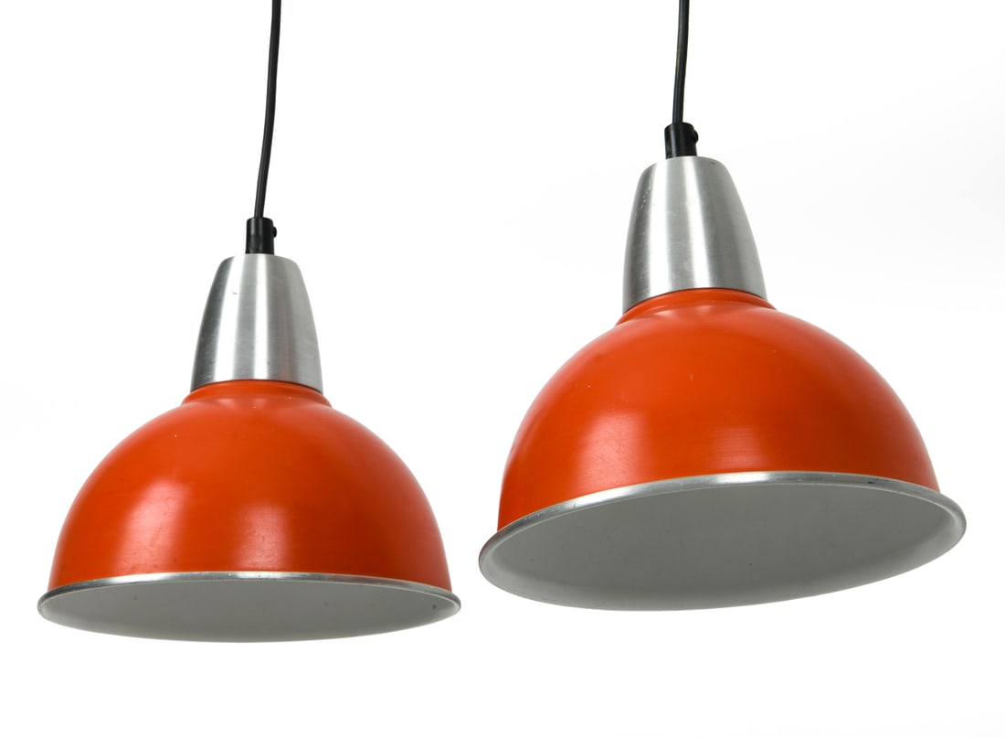 PAIR OF SCANDINAVIAN PENDANT LIGHTS 1960S (1 of 11)