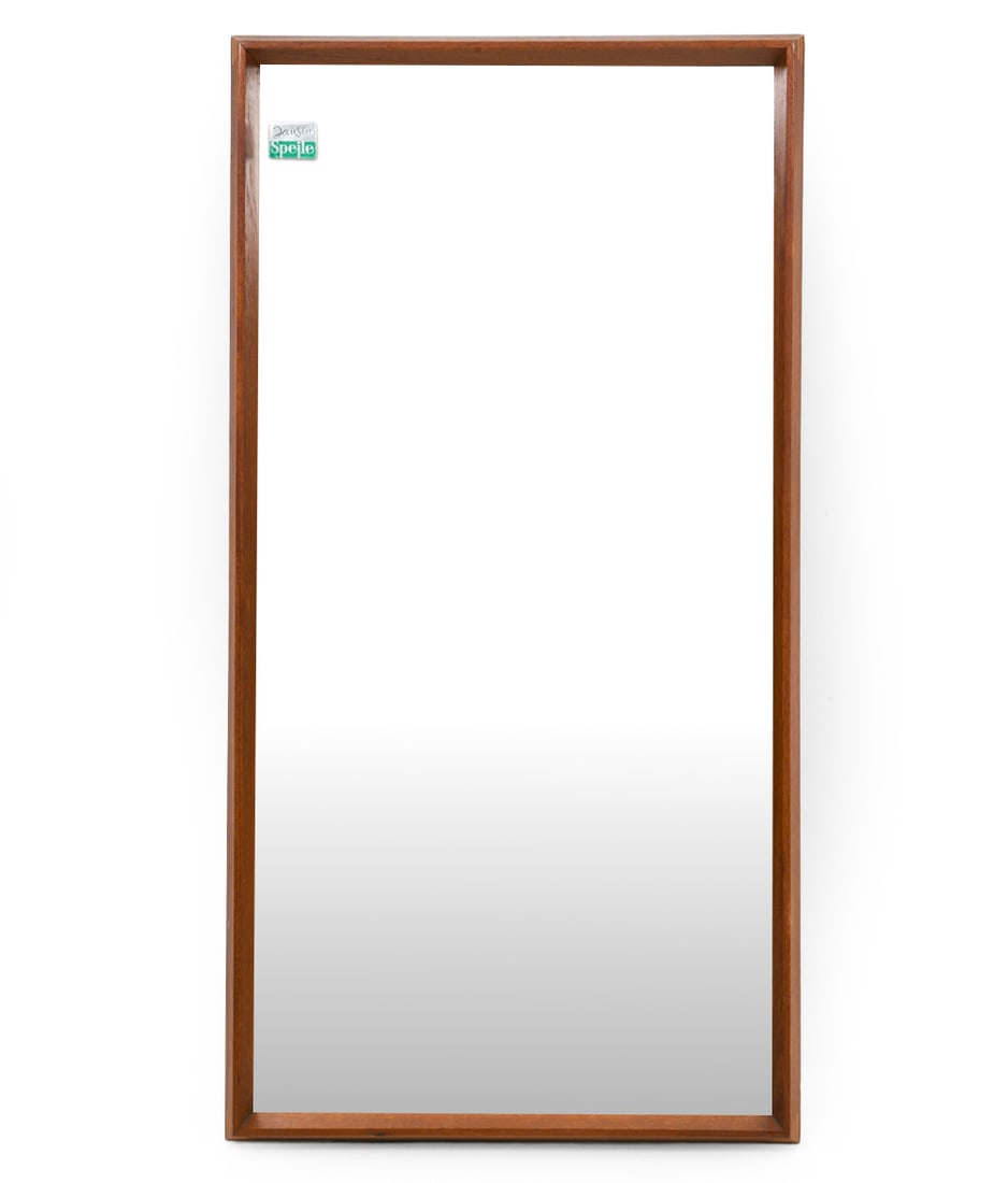 JANSEN SPEJLE DANISH ROSEWOOD WALL MIRROR (1 of 6)