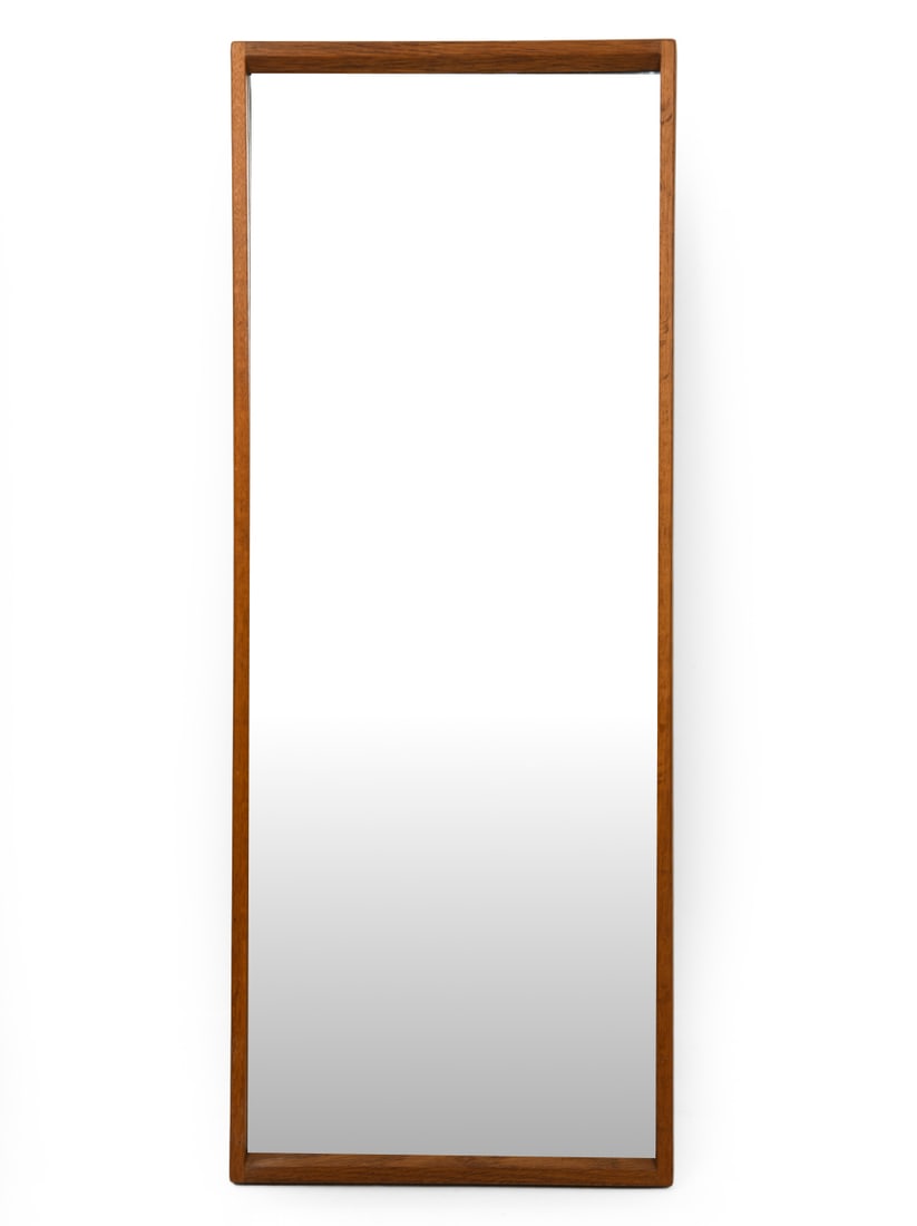 AKSEL KJERSGAARD DANISH OAK WALL MIRROR C. 1960S (1 of 6)