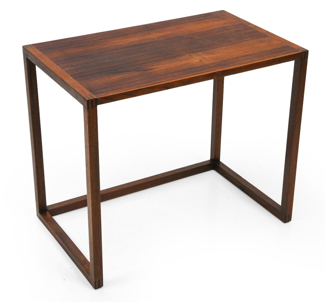 KAI KRISTENSEN STYLE DANISH ROSEWOOD SIDE TABLE (1 of 12)