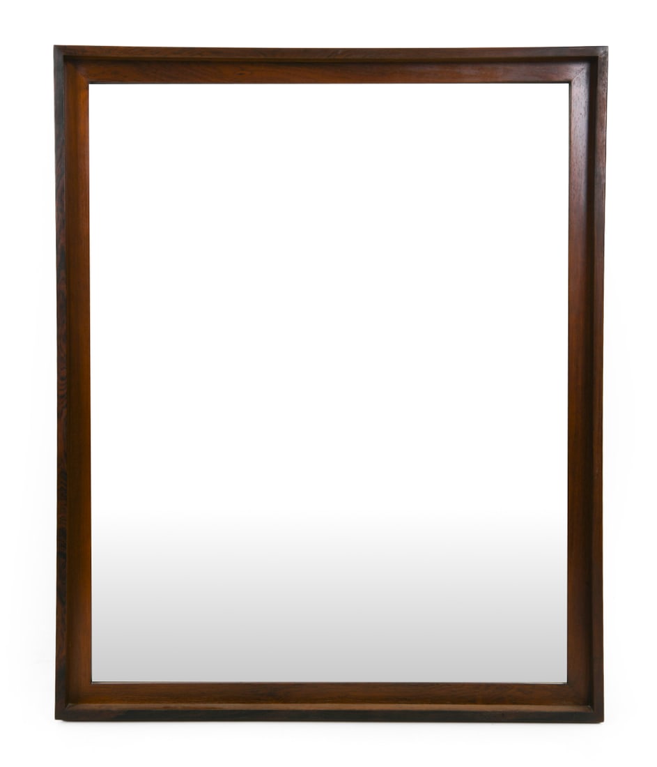 DANISH ROSEWOOD WALL MIRROR (1 of 4)