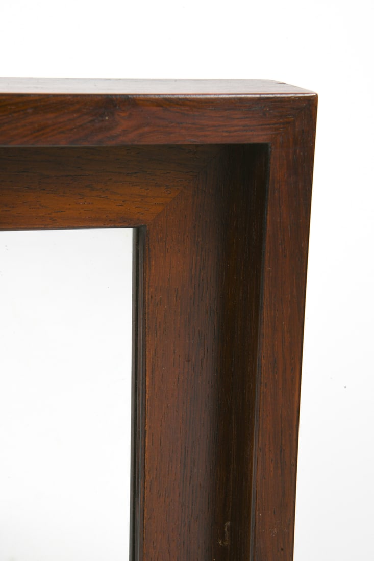 DANISH ROSEWOOD WALL MIRROR - 3