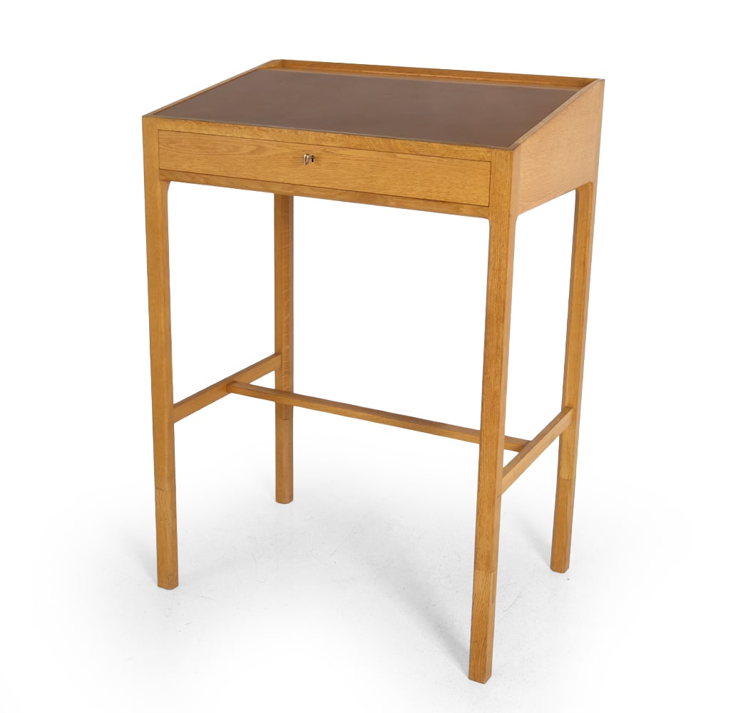 STYLE OF MORTEN OLSEN DANISH OAK DESK 1960S (1 of 15)