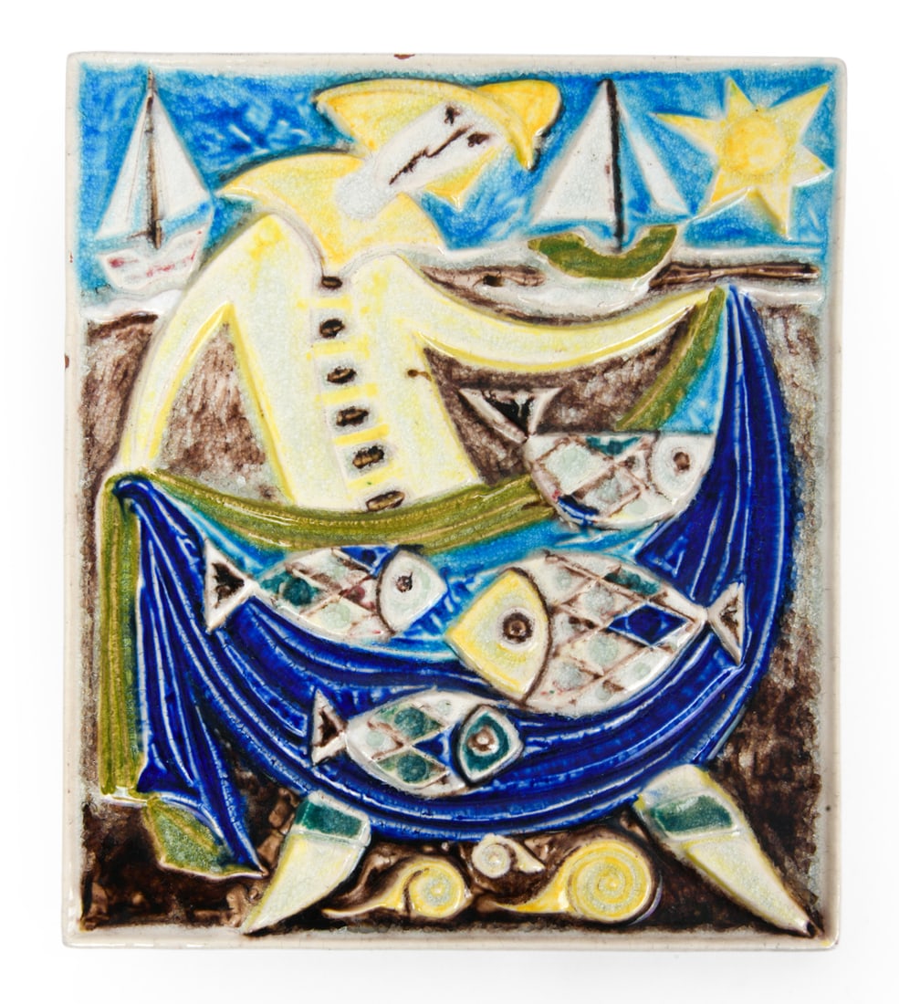 PJOTR BARO KNABSTRUP CERAMIC WALL ART (1 of 4)