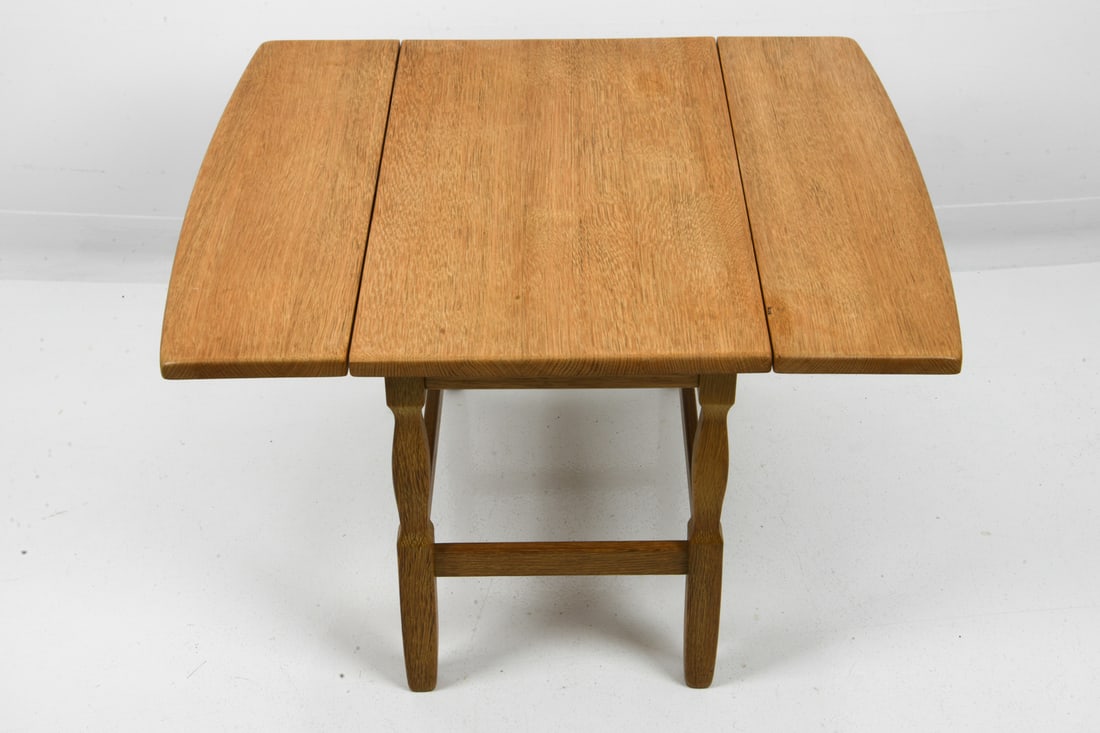 HENNING KJAERNULF STYLE DROP-LEAF COFFEE TABLE - 5