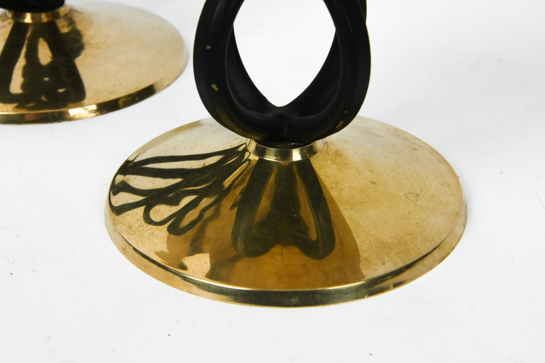 MAGASIN BRASS CANDLESTICK GROUPING - 4
