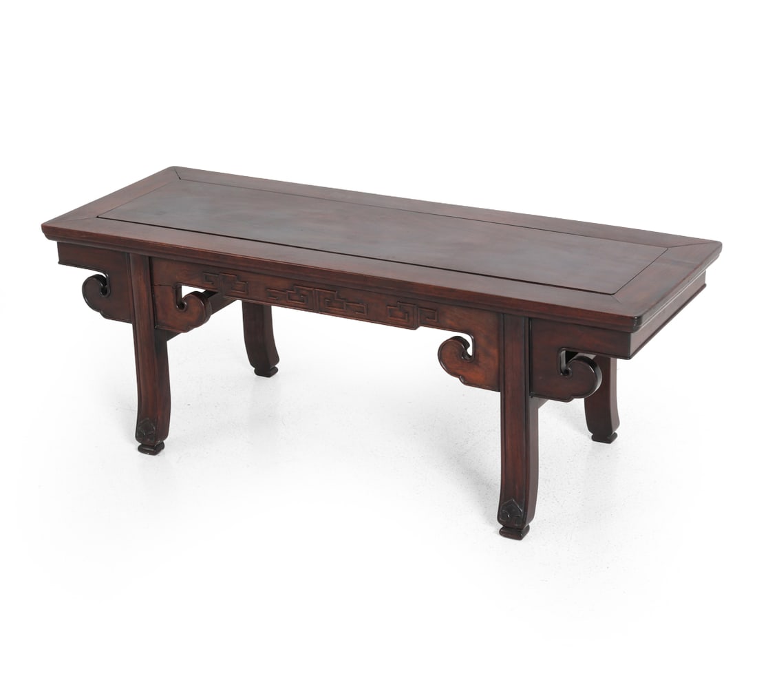 MING STYLE CHINESE ROSEWOOD ALTAR COFFEE TABLE (1 of 11)