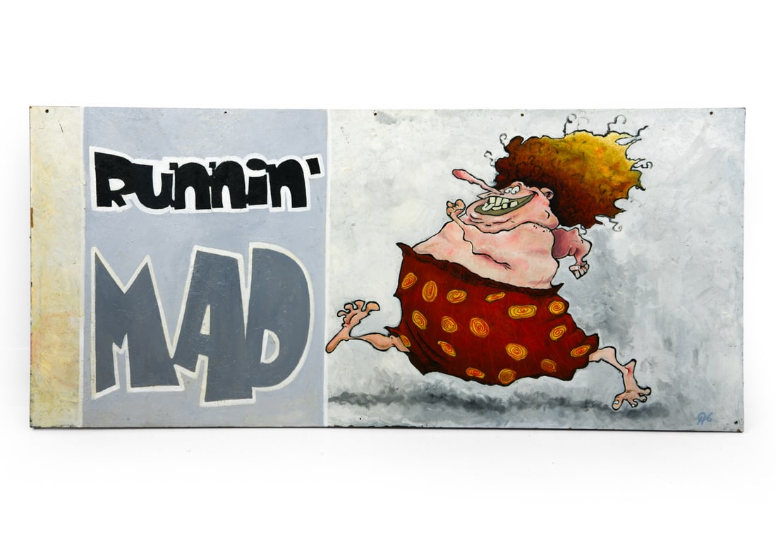 DON MARTIN (1931-2000) OIL ON BOARD CARTOON (1 of 4)