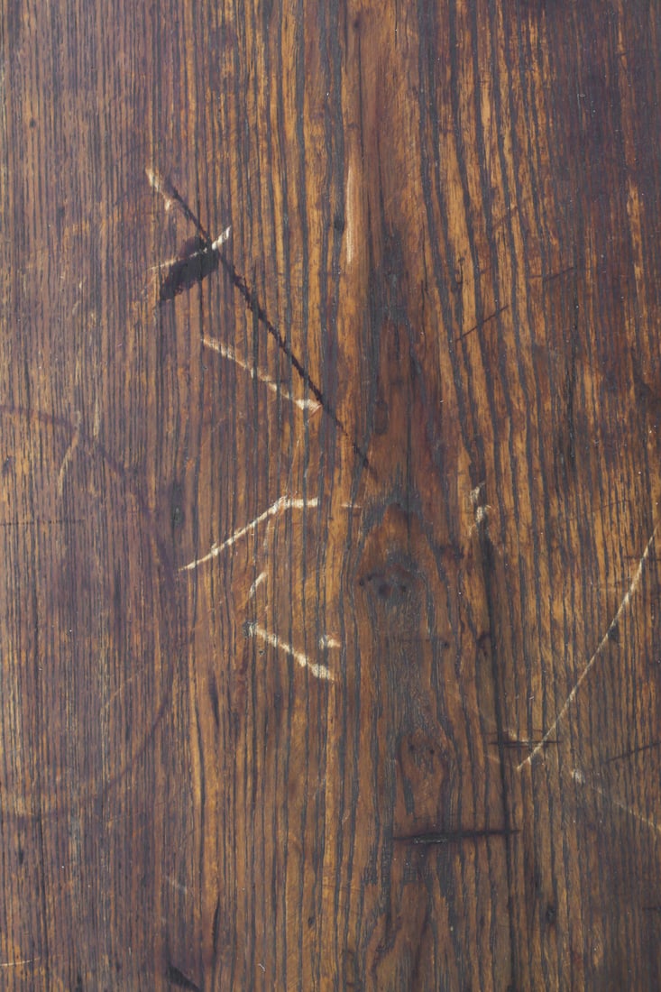 ANTIQUE OAK CONSOLE TABLE - 18