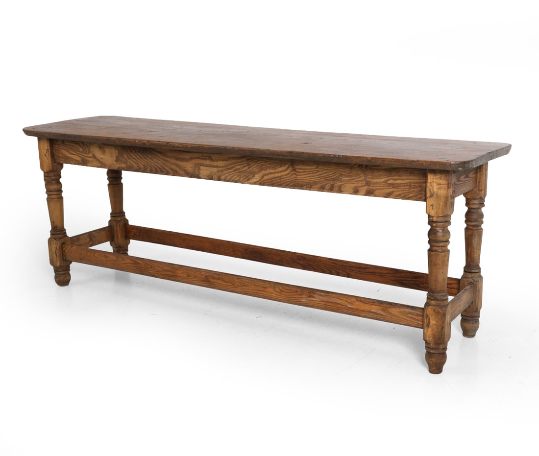 ANTIQUE OAK CONSOLE TABLE (1 of 19)