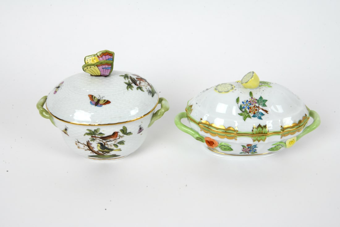 HEREND PORCELAIN GROUPING - 5