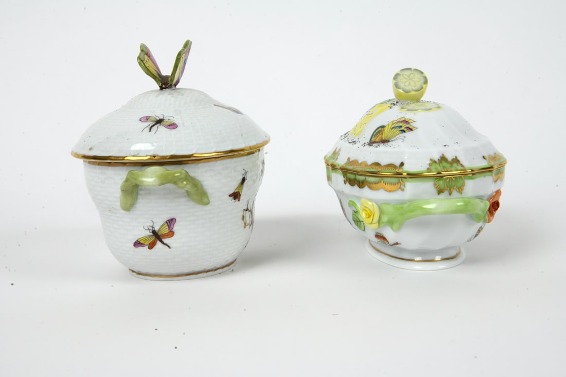 HEREND PORCELAIN GROUPING - 9