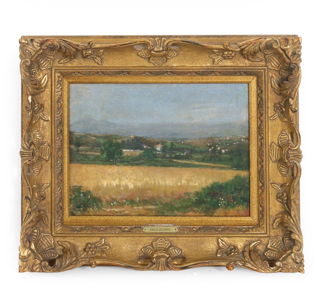 EMILE DELOBRE (1873-1956) O/B (1 of 11)