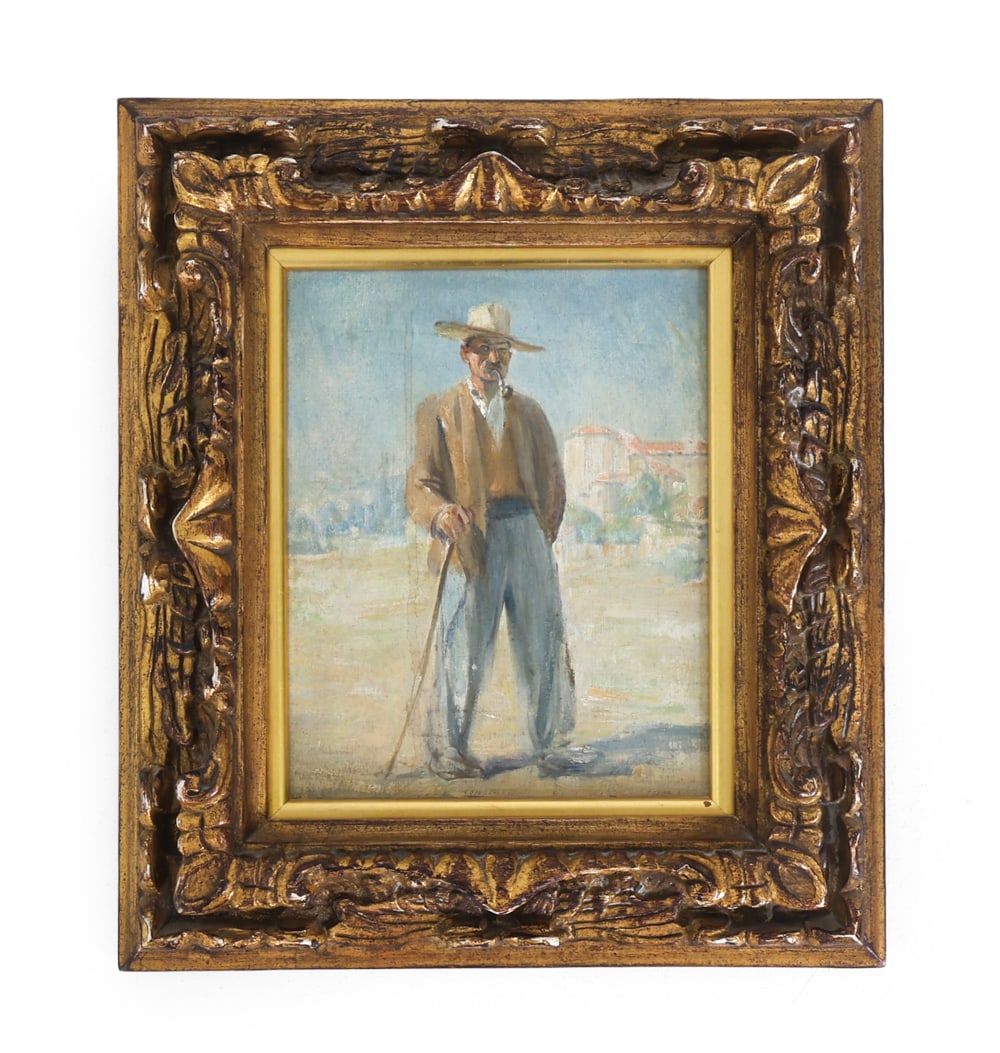 ATTR. EMILE DELOBRE (1873-1956) O/B (1 of 9)