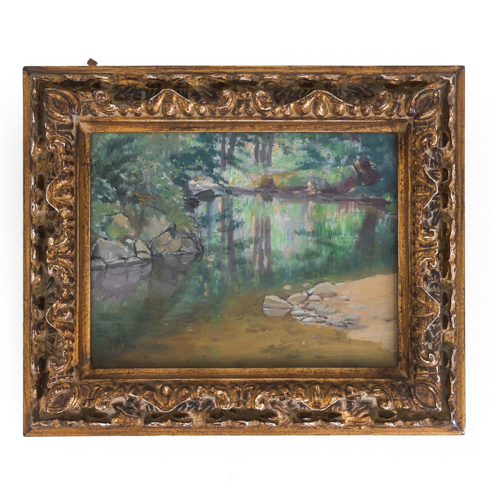 ATTR. EMILE DELOBRE (1873-1956) O/B (1 of 9)
