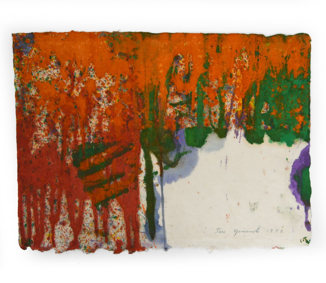 TARO YAMAMOTO (1919-1994) MIXED MEDIA (1 of 4)