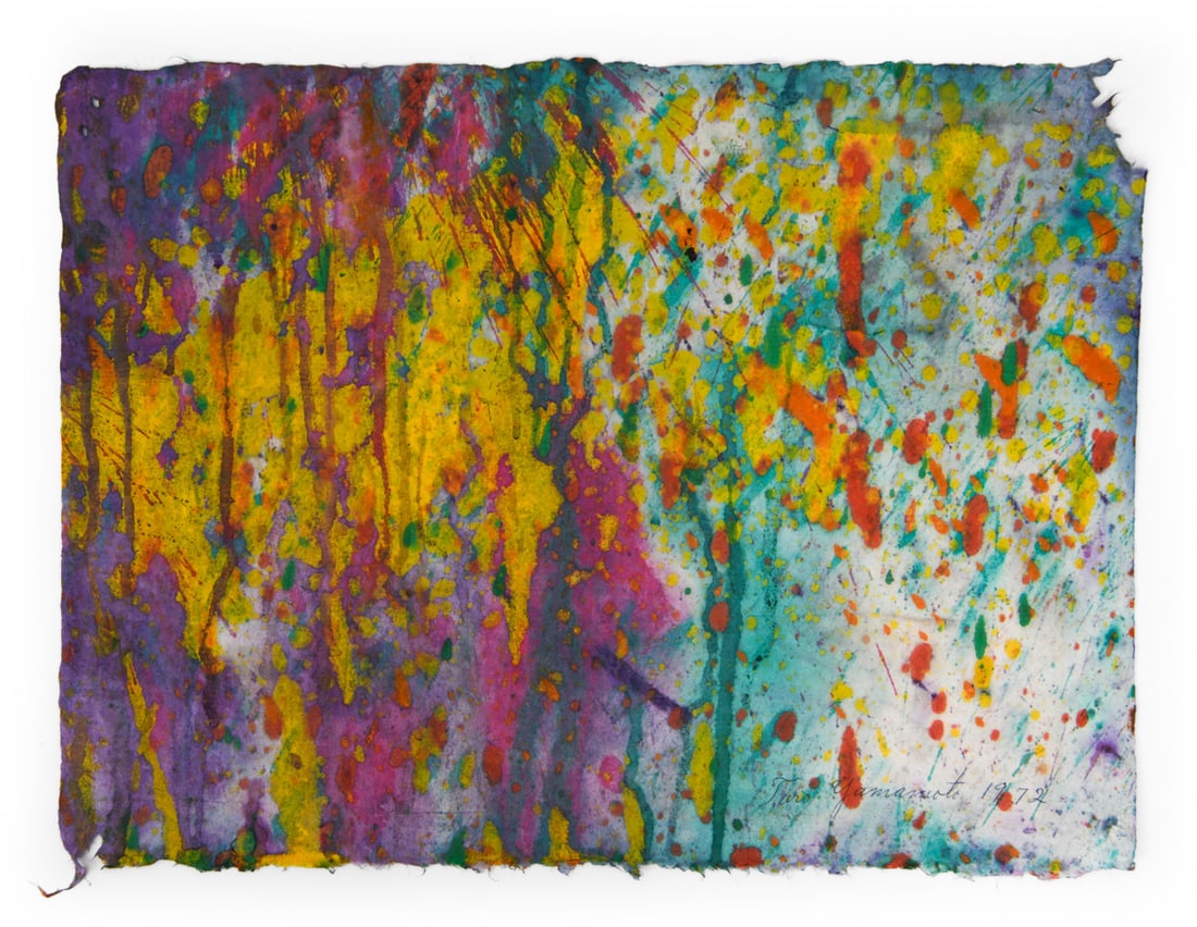 TARO YAMAMOTO (1919-1994) MIXED MEDIA (1 of 4)