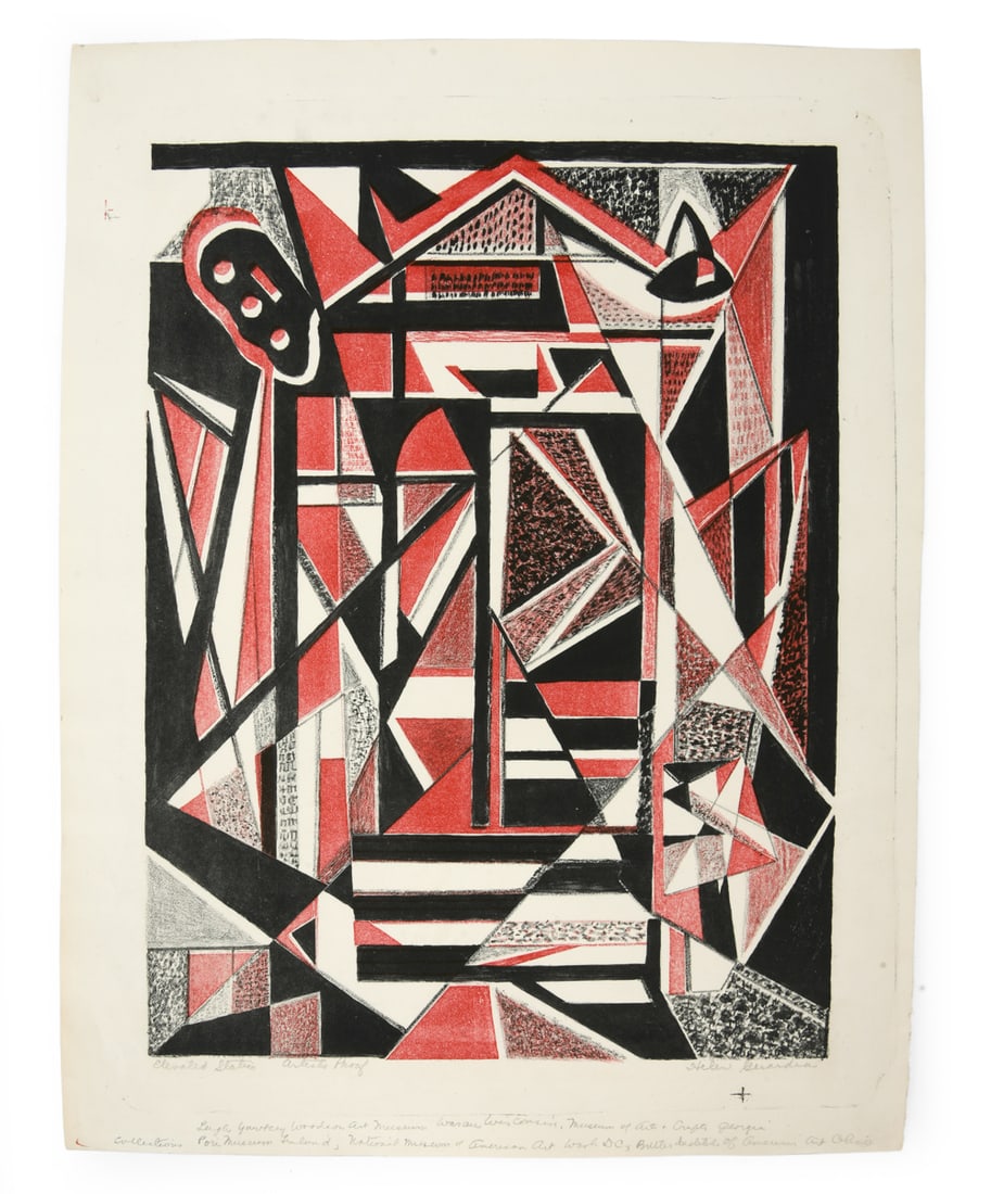 HELEN GERARDIA (1903-1988) LITHOGRAPH (1 of 6)