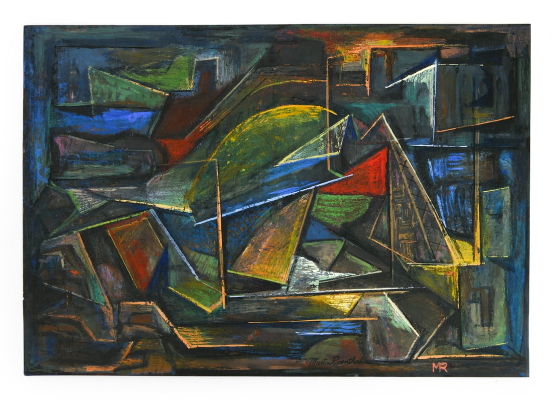 MARTIN ROSENTHAL (1899-1974) MIXED MEDIA (1 of 5)