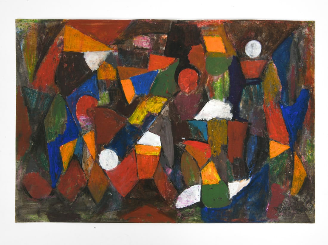MARTIN ROSENTHAL (1899-1974) MIXED MEDIA (1 of 4)