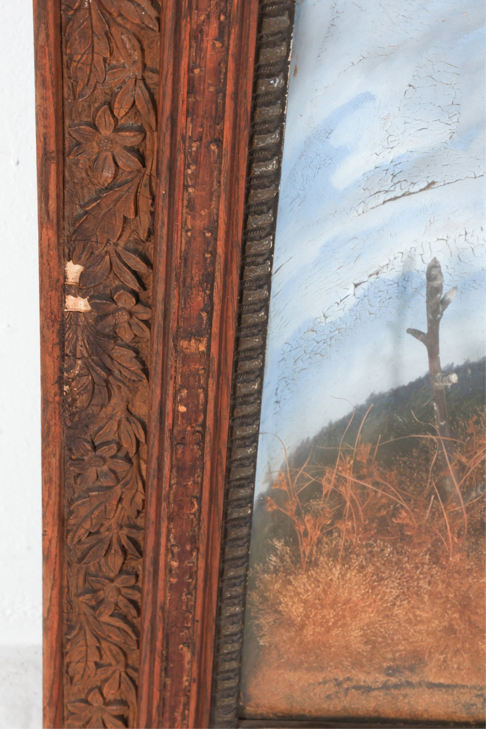 ANTIQUE BIRD DIORAMA - 13