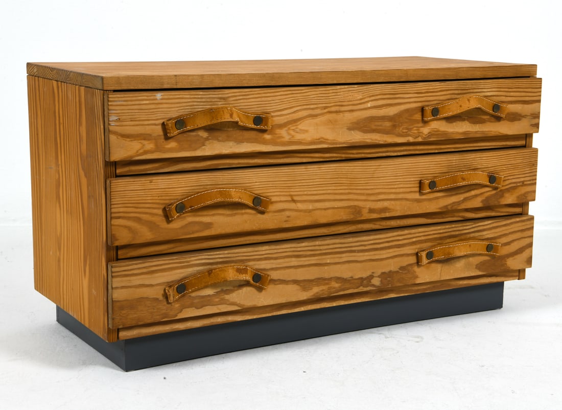 SWEDISH PINE CHEST OF DRAWERS C. 1970S (1 of 12)