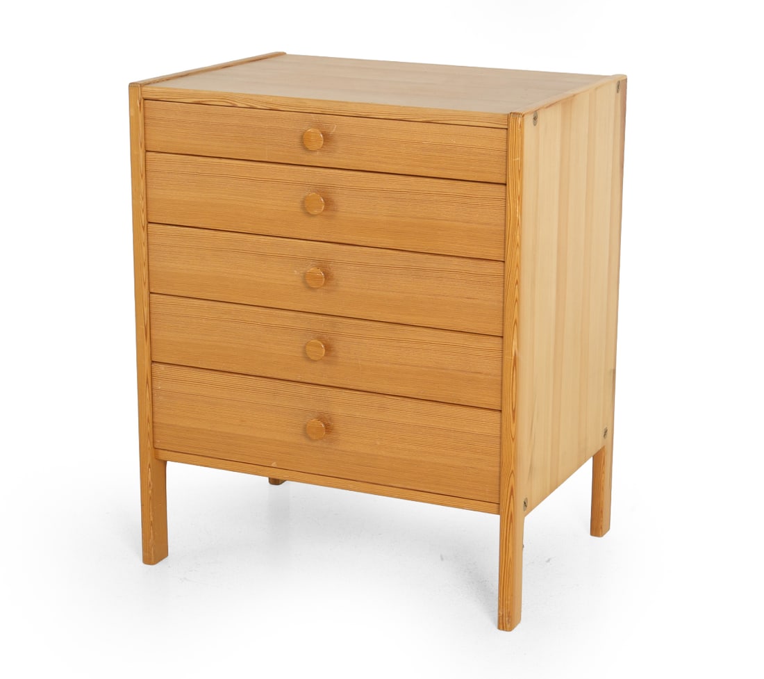 SWEDISH PINE CHEST OF DRAWERS (1 of 15)