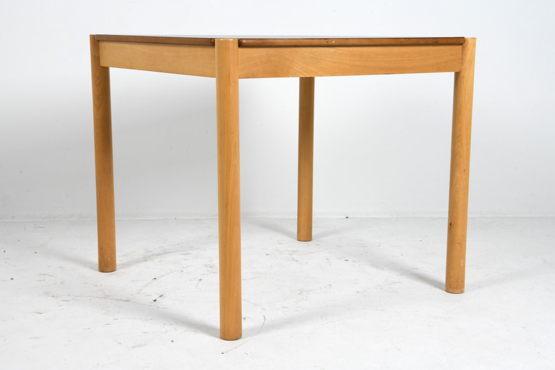 JORGEN BAEKMARK DANISH BEECH SIDE TABLE C. 1960S - 2