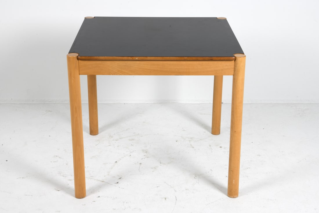 JORGEN BAEKMARK DANISH BEECH SIDE TABLE C. 1960S - 3