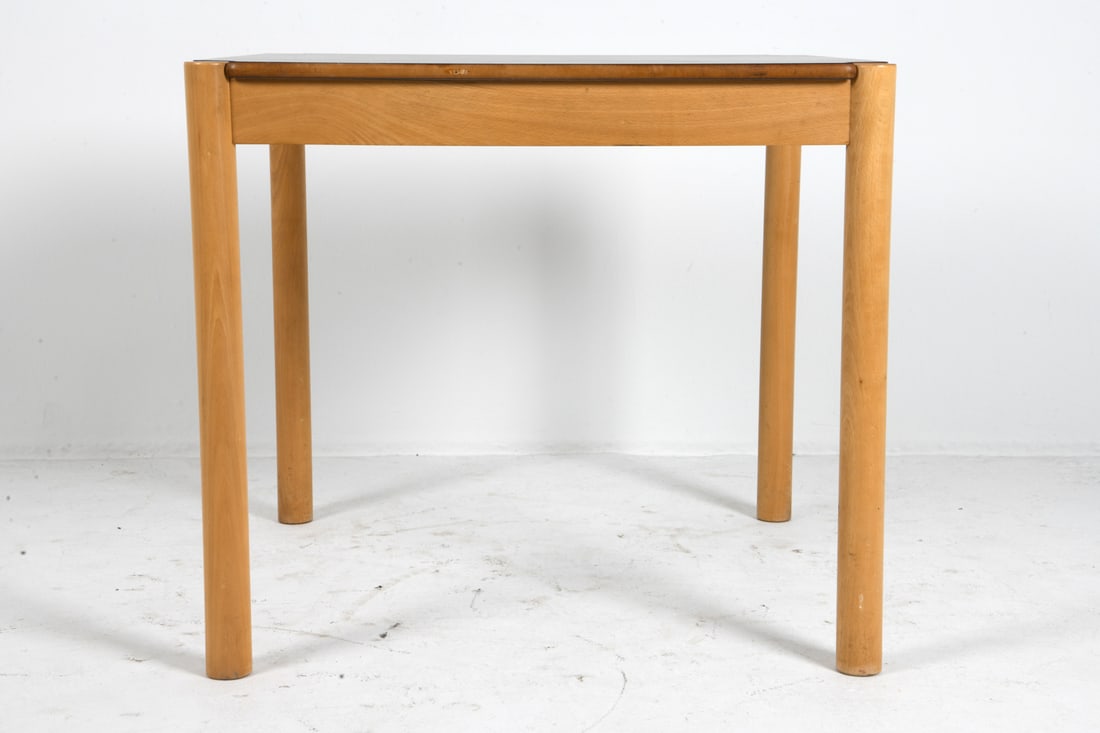 JORGEN BAEKMARK DANISH BEECH SIDE TABLE C. 1960S - 4