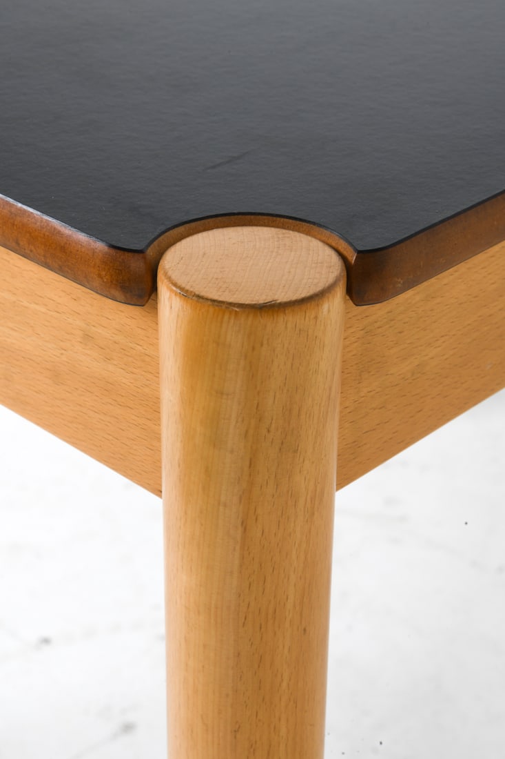 JORGEN BAEKMARK DANISH BEECH SIDE TABLE C. 1960S - 5