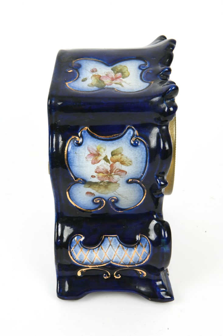 WILLIAM L. GILBERT CLOCK CO. PORCELAIN CLOCK - 11