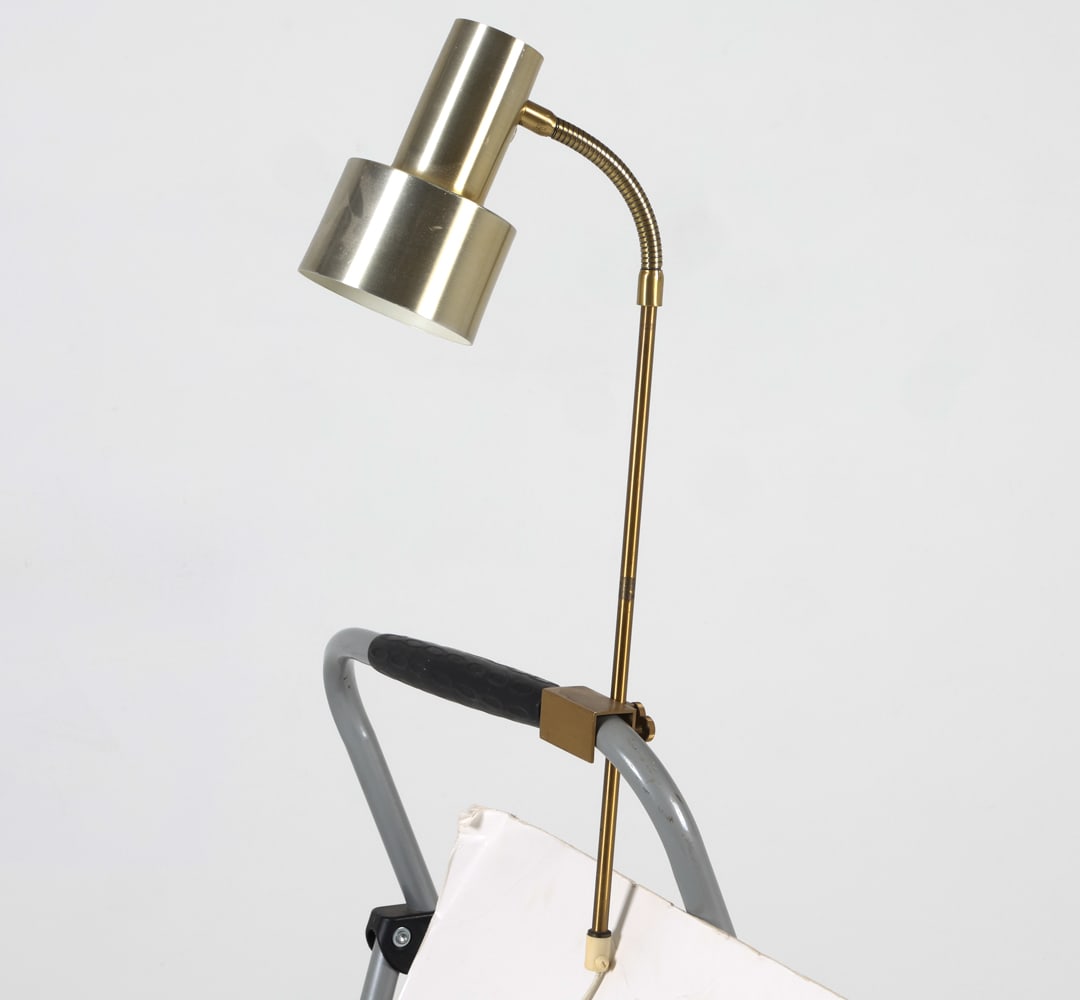 DANISH BRASS ARCHITECTS TABLE LAMP C. 1970S (1 of 14)