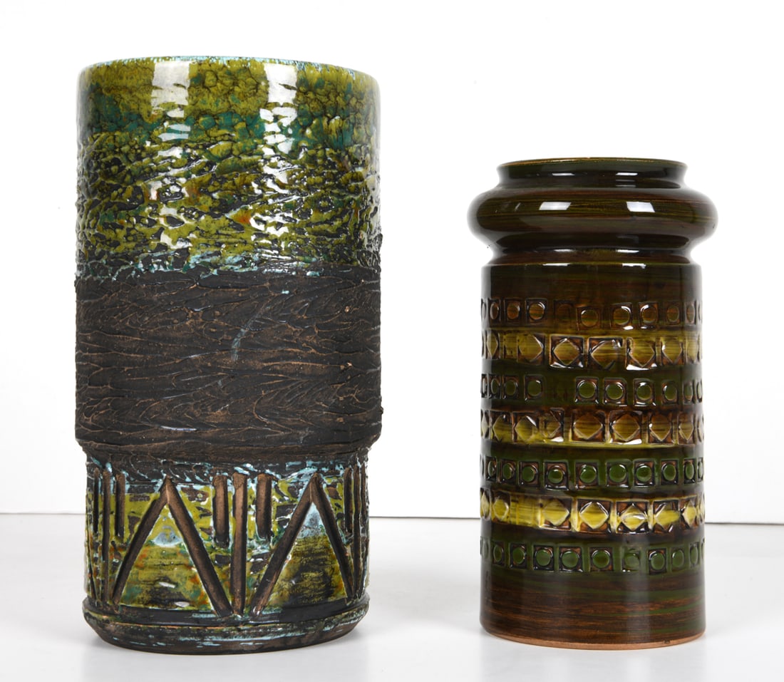 TILGMANS & BITOSSI ITALIAN CERAMIC VASES C. 1970S (1 of 14)