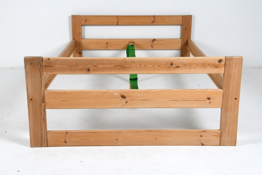SCANDINAVIAN PINE BED FRAME C. 1970S - 3